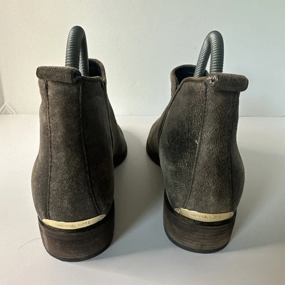 MICHAEL KORS Woman's‎ Size 10M Ankle Slip On Booties. Leather Upper PW14E